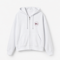 Women's Zip Hoodie White