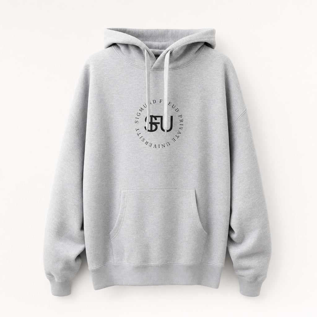 Oversized Unisex Hoodie Grey