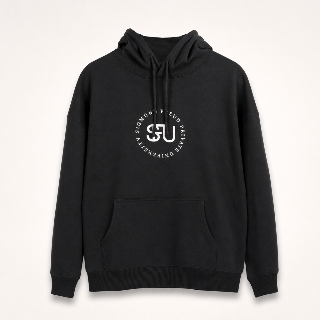 Oversized Unisex Hoodie Black