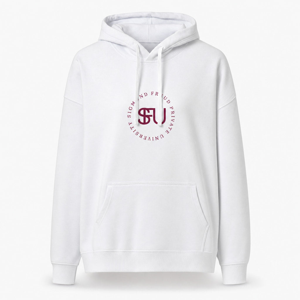 Oversized Unisex Hoodie White