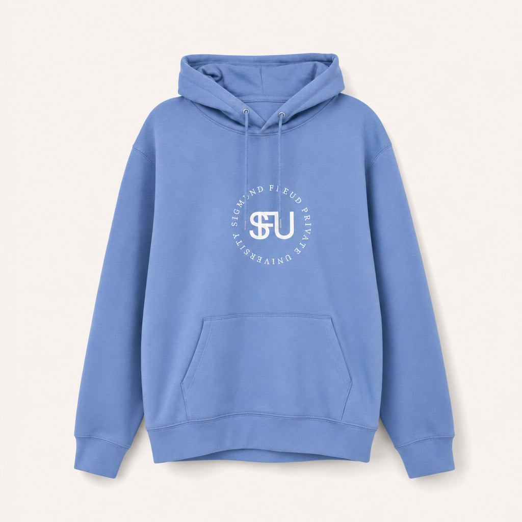 Oversized Unisex Hoodie Blue